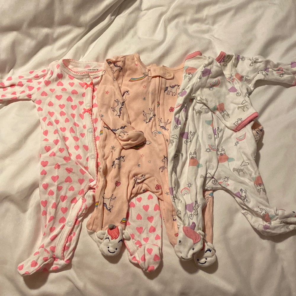 Bundle of 3 newborn outfits